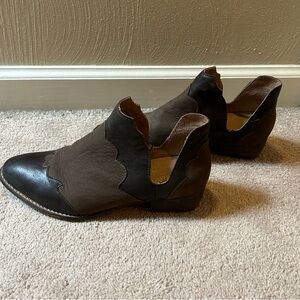 Seychelles Dark Brown Leather Boots